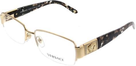 versace frames 1175b|Versace gold trim glasses.